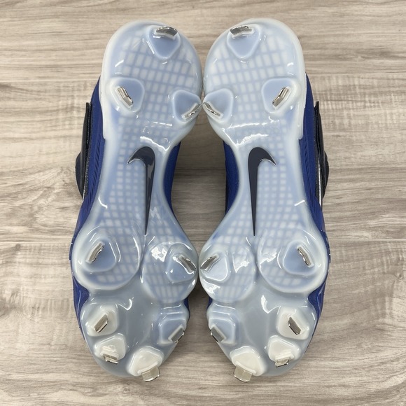 Nike Force Zoom Trout 8 Elite Blue Baseball Cleats Sz 10.5 DX6963 414 New main image 7